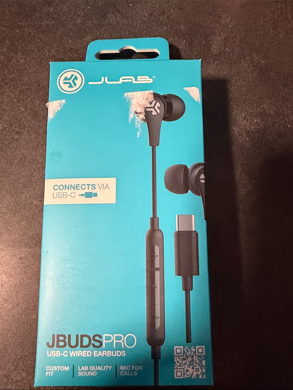 JLab JBuds Pro USB-C Wired Earbuds - Black